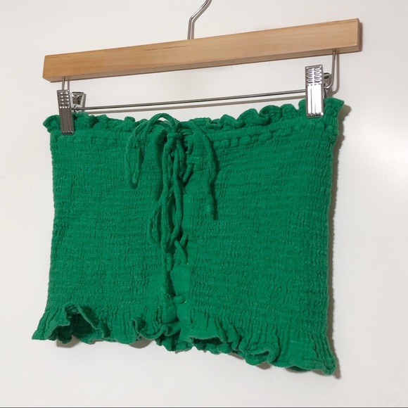 American Eagle Smocked Corset Top - Picture 2 of 7